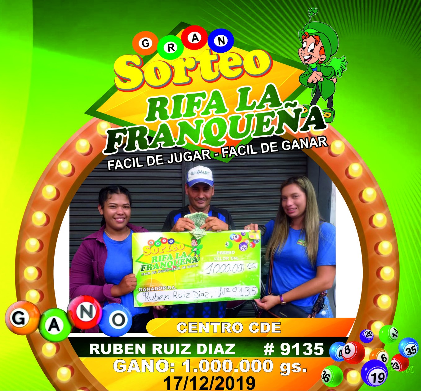JUGO Y GANO